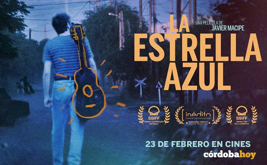 Cartel de La Estrella Azul