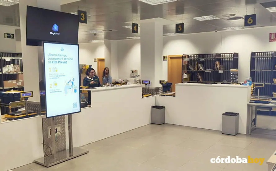 Sucursal temporal n&uacute;mero 4 de Correos en C&oacute;rdoba