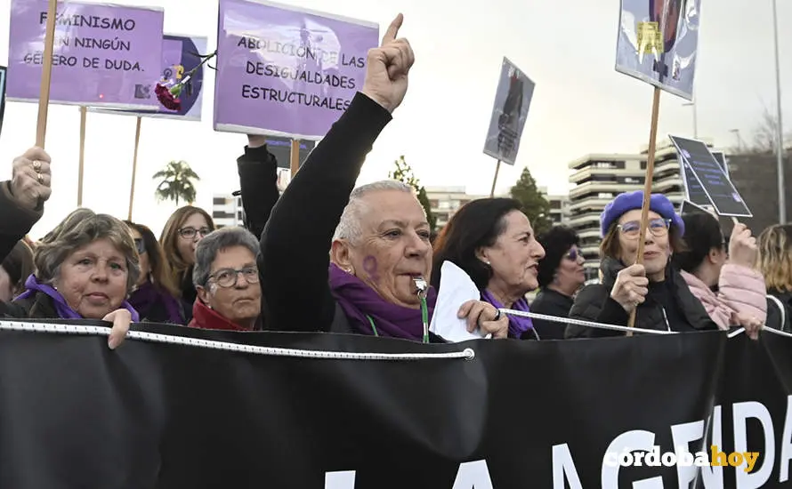 El 8M en las calles de C&oacute;rdoba FOTO JM AYALA