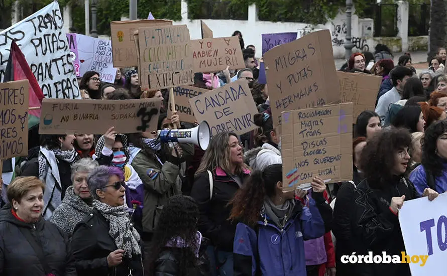 El 8M en las calles de C&oacute;rdoba FOTO JM AYALA