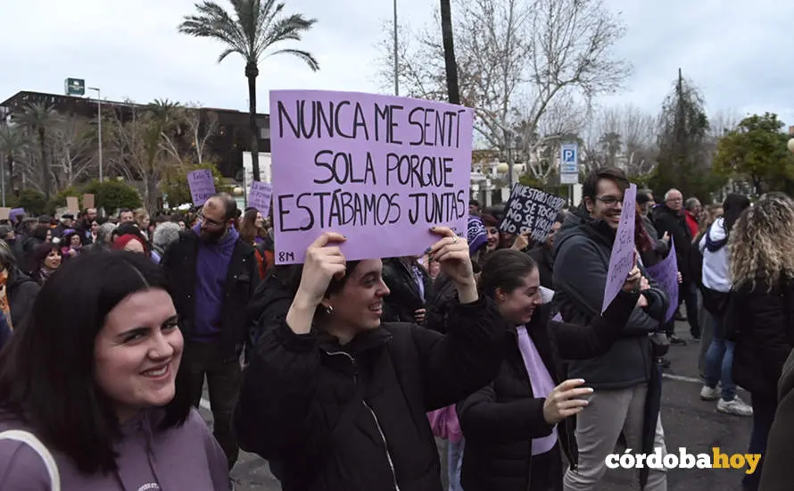El 8M en las calles de C&oacute;rdoba FOTO JM AYALA