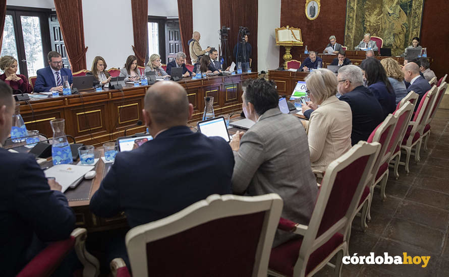 Pleno ordinario de marzo en la Diputación de Córdoba