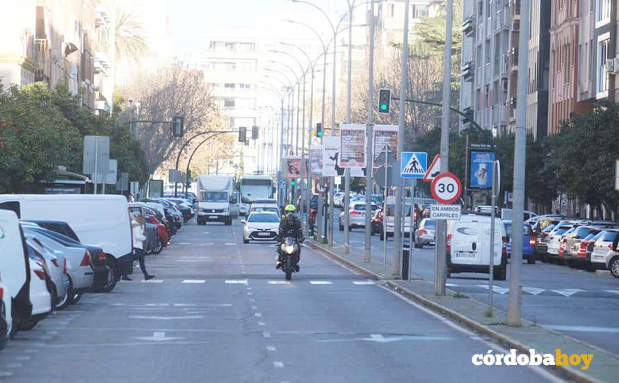 La Avenida de Barcelona en la capital cordobesa