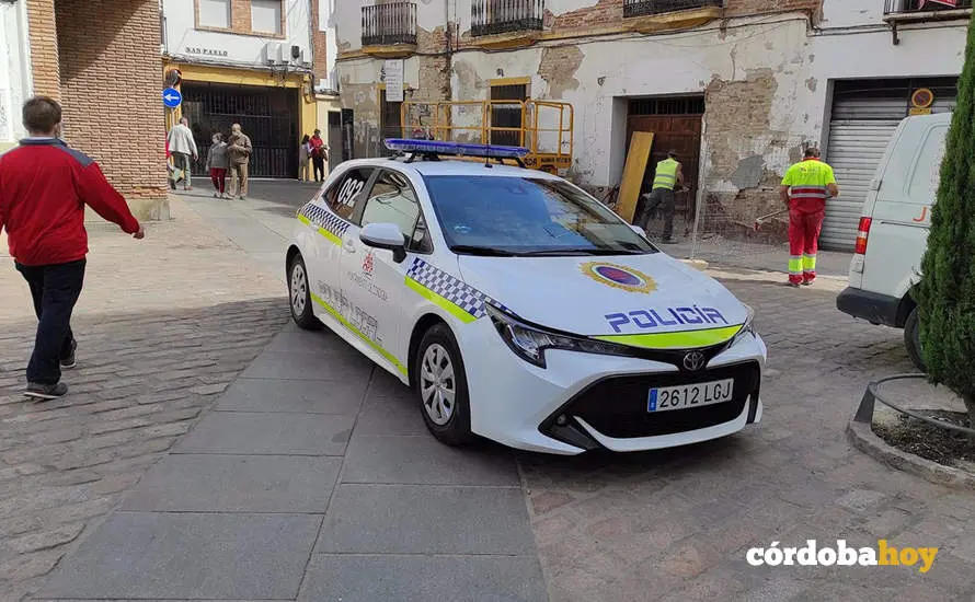 Veh&iacute;culo de la Policia Local