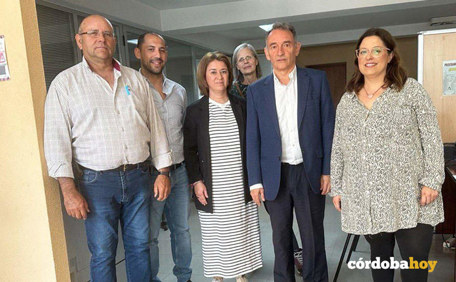 Reunión de Enrique Santiago con miembros de COAG en Córdoba