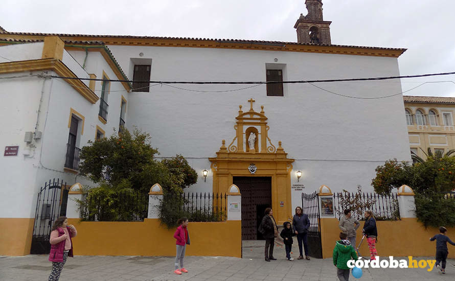 Exterior de la iglesia de Nuestra Señora del Carmen en Córdoba, en una imagen de archivo