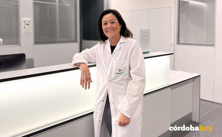 La doctora María Jesús Rubio, jefa de servicio de Oncología Médica del Hospital Quirónsalud Córdoba