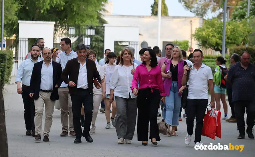 Inicio de campa&ntilde;a del PSOE en C&oacute;rdoba