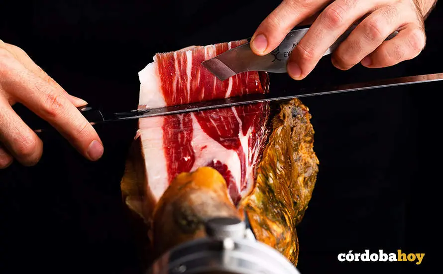 Jam&oacute;n Ib&eacute;rico 100% de bellota de Los Pedroches FOTO COVAP