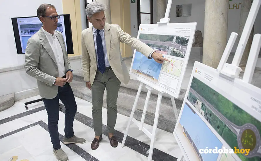 Presentaci&oacute;n del acondicionamiento de un tramo de 2 kil&oacute;metros de la CO-6411 FOTO DIPUTACI&Oacute;N