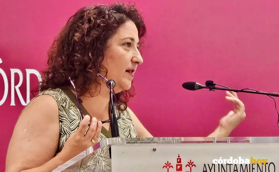 Alicia Moya, concejala socialista, en una imagen de archivo FOTO PSOE