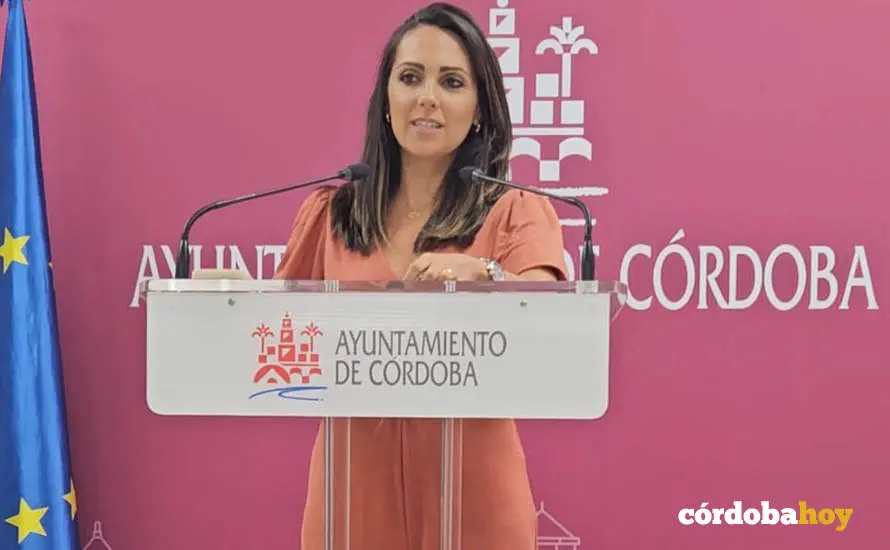 La concejala socialista Mamen Gonz&aacute;lez FOTO PSOE
