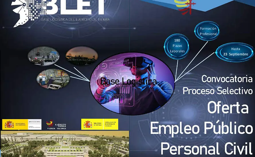 La oferta de empleo p&uacute;blico de Defensa para la BLET de C&oacute;rdoba