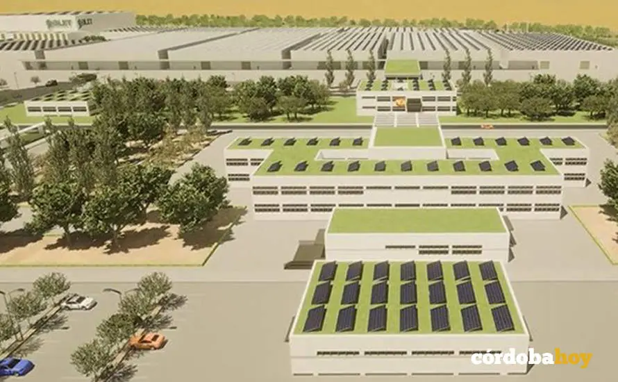 Inforgraf&iacute;a de la futura Base Log&iacute;stica del Ej&eacute;rcito de Tierra (BLET) de C&oacute;rdoba IMAGEN MINISTERIO DE DEFENSA