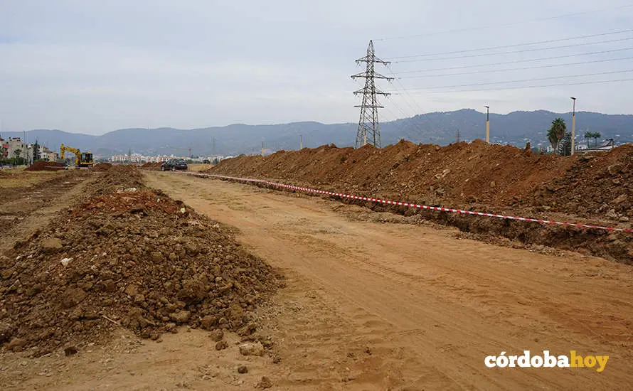 Lugar de las catas para la futura Ronda Norte FOTO YOLANDA PEDROSA