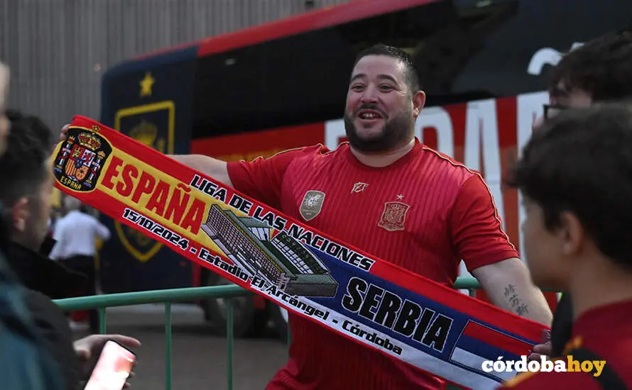 Partido Espa&ntilde;a-Serbia en El Arc&aacute;ngel FOTO JM AYALA