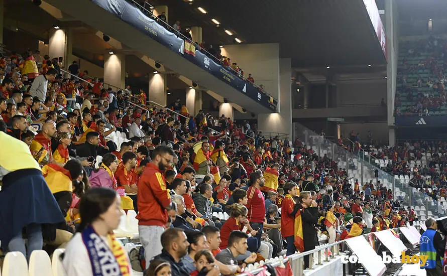 Partido Espa&ntilde;a-Serbia en El Arc&aacute;ngel FOTO JM AYALA