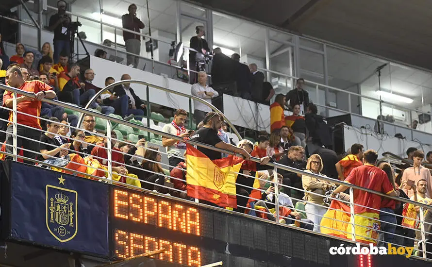 Partido Espa&ntilde;a-Serbia en El Arc&aacute;ngel FOTO JM AYALA