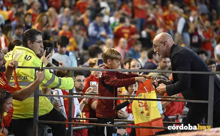 Partido Espa&ntilde;a-Serbia en El Arc&aacute;ngel FOTO JM AYALA
