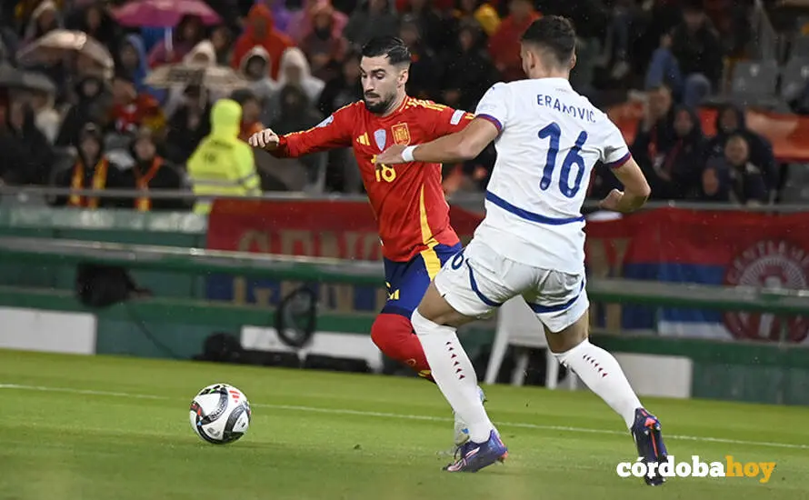 Partido Espa&ntilde;a-Serbia en El Arc&aacute;ngel FOTO JM AYALA
