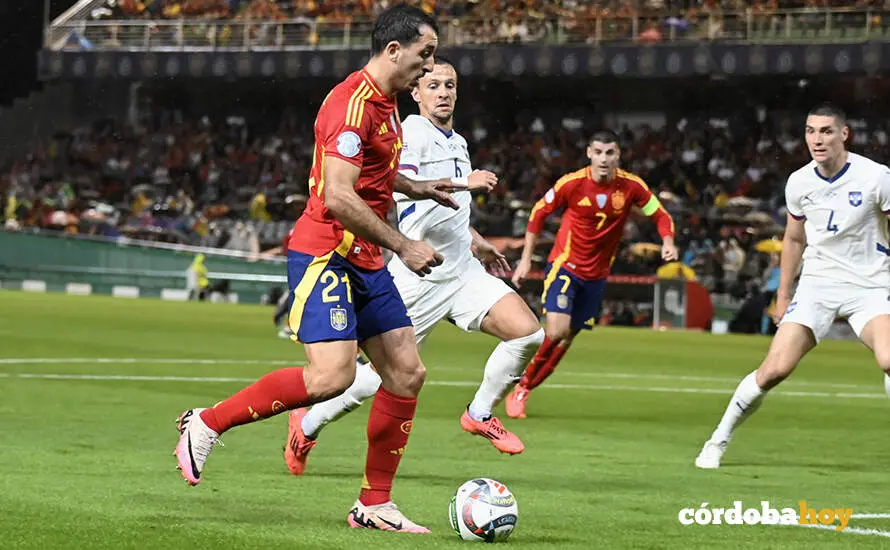 Partido Espa&ntilde;a-Serbia en El Arc&aacute;ngel FOTO JM AYALA