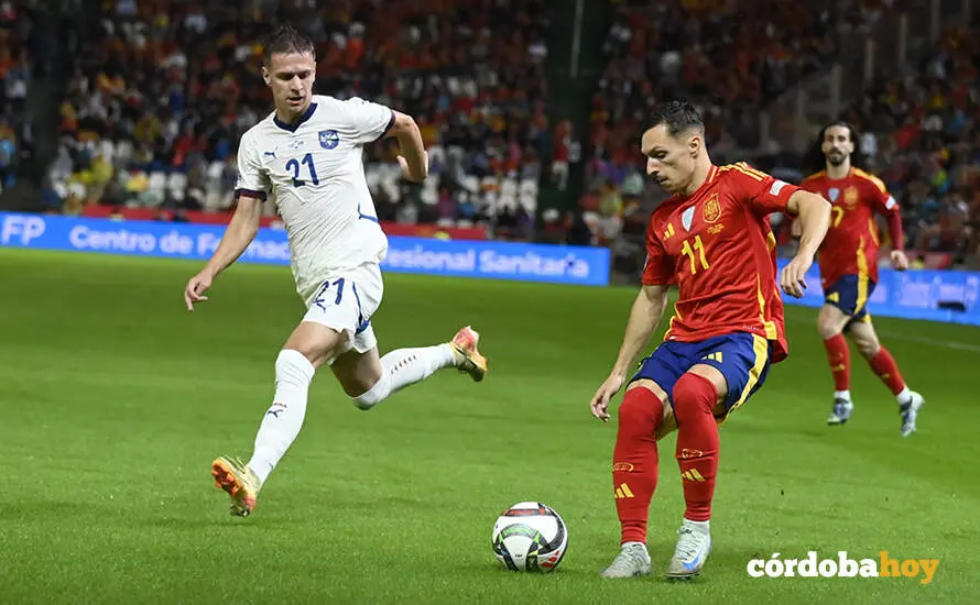 Partido Espa&ntilde;a-Serbia en El Arc&aacute;ngel FOTO JM AYALA