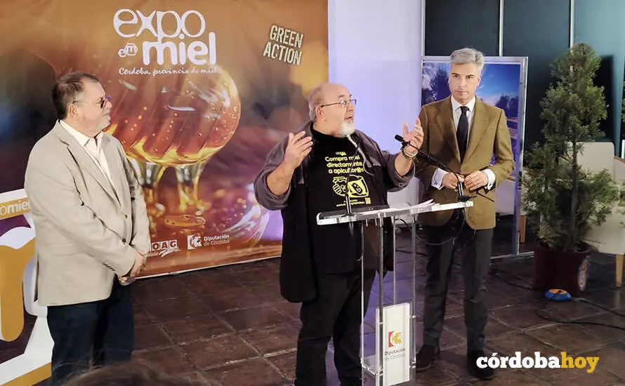 Antonio V&aacute;zquez, responsable de Apicultura de COAG Andaluc&iacute;a, en Expomiel 2024