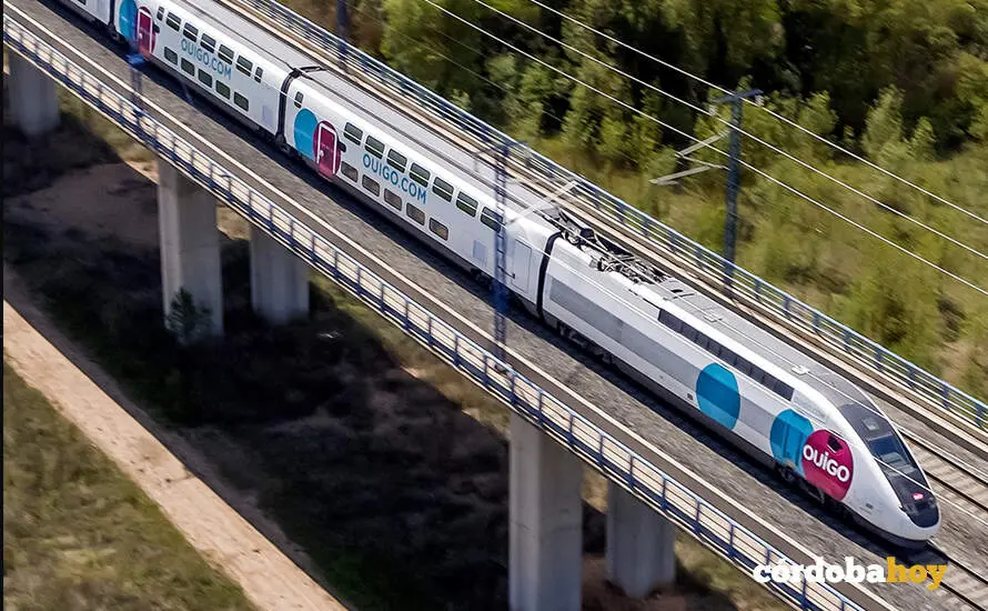 Un tren de alta velocidad Ouigo