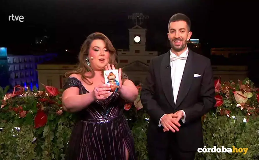 El momento de la supuesta burla blasfema de la que habla el obispo en las campanadas de RTVE