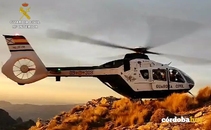 Helic&oacute;ptero de la Guardia Civil, en una imagen de archivo