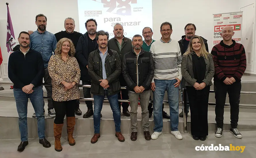 Nueva ejecutiva de Industria en CCOO de C&oacute;rdoba FOTO CCOO