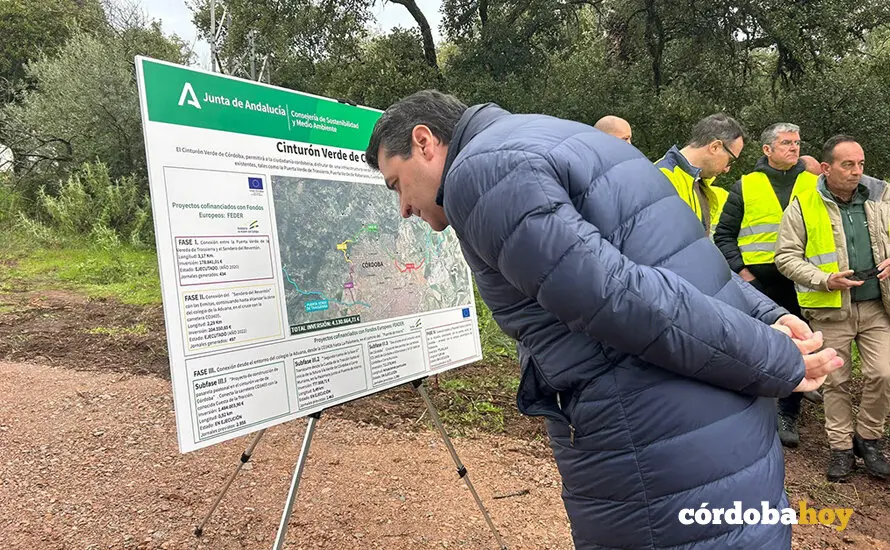 Inicio de las obras de las fases tres y cuatro del Cintur&oacute;n Verde de C&oacute;rdoba