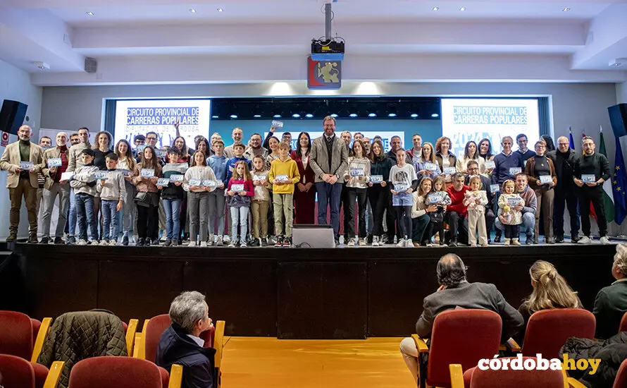 Premios del Circuito Provincial de Carreras Populares 2024 FOTO DIPUTACI&Oacute;N DE C&Oacute;RDOBA