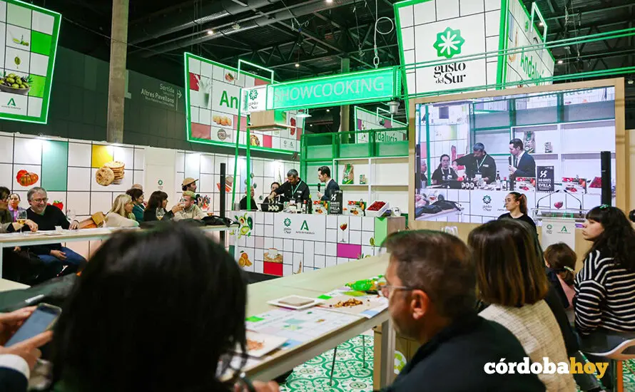 Presencia de 'Gusto del Sur' en una feria gastron&oacute;mica FOTO JUNTA DE ANDALUC&Iacute;A