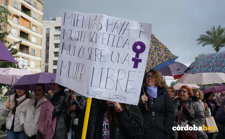 Manifestaci&oacute;n del 8M en C&oacute;rdoba 2025