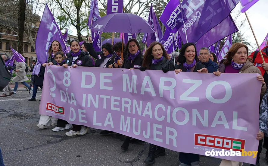Manifestaci&oacute;n del 8M en C&oacute;rdoba 2025
