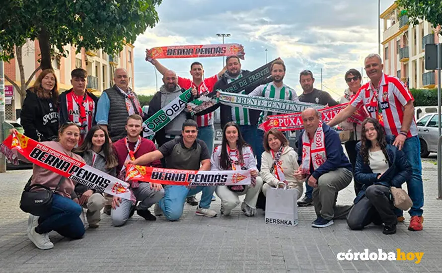 La grada del C&oacute;rdoba CF-Sporting de Gij&oacute;n