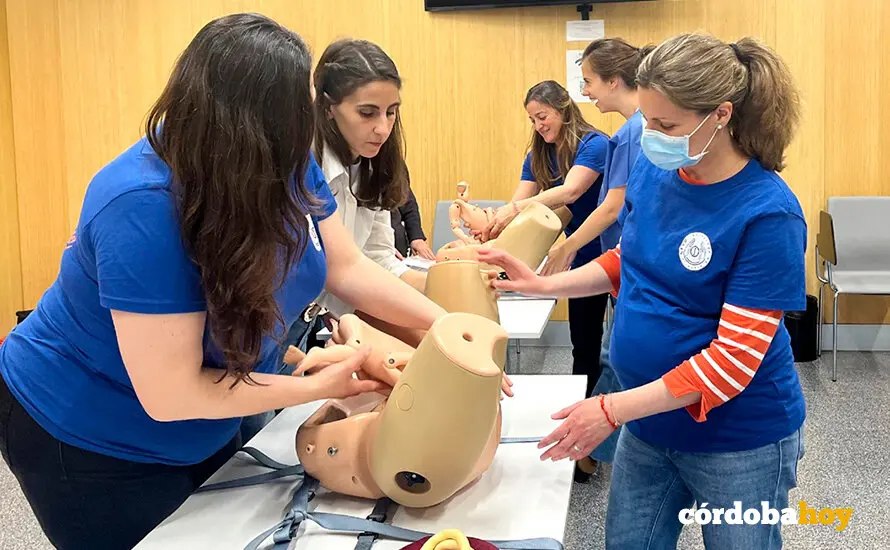 Curso sobre el manejo de la distocia de hombro FOTO HOSPITAL QUIR&Oacute;NSALUD