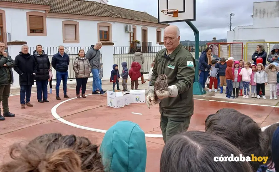 Suelta de aves