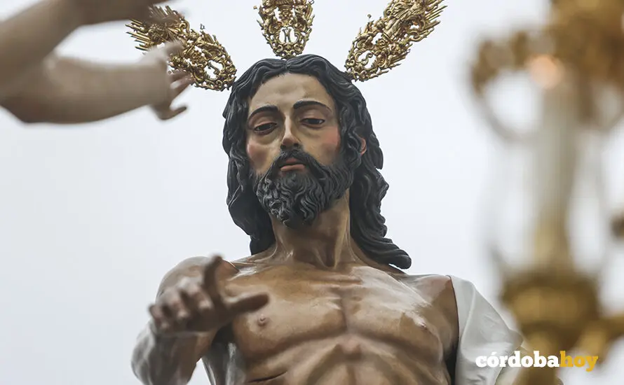 El Resucitado en la pasada Semana Santa cordobesa, en una imagen de archivo