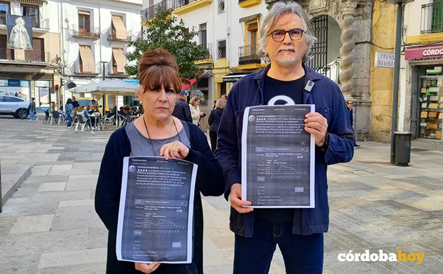 Lourdes Mart&iacute;nez y Manuel Ortega FOTO NODO CORDUBA