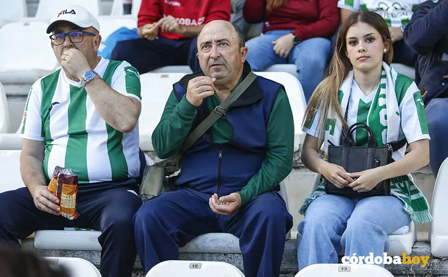 Grada del partido C&oacute;rdoba CF-C&aacute;diz CF