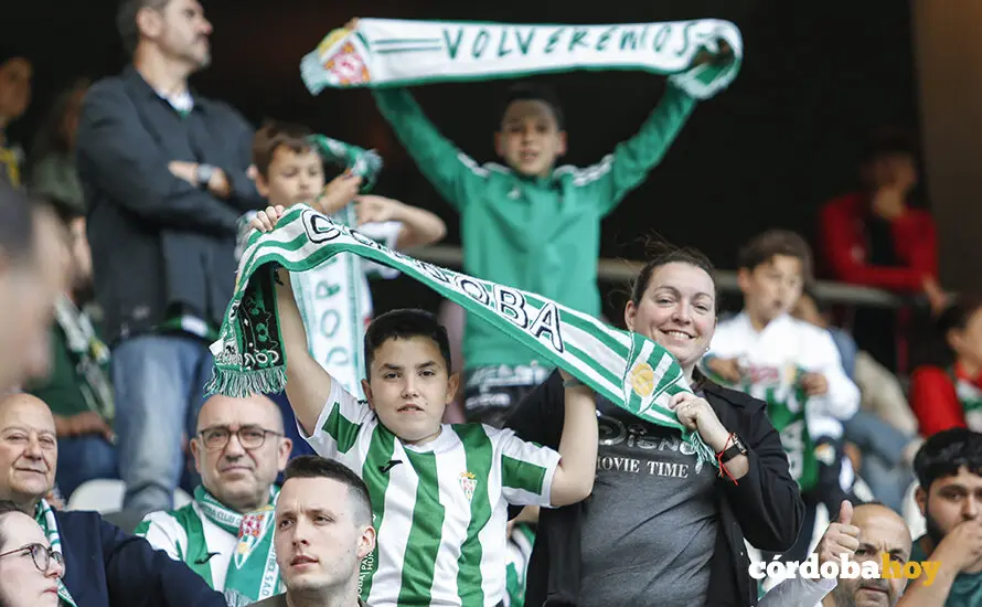 Grada del partido C&oacute;rdoba CF-C&aacute;diz CF