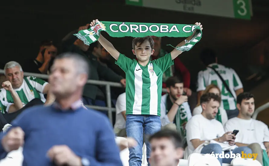 Grada del partido C&oacute;rdoba CF-C&aacute;diz CF