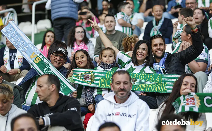 Grada del partido C&oacute;rdoba CF-C&aacute;diz CF
