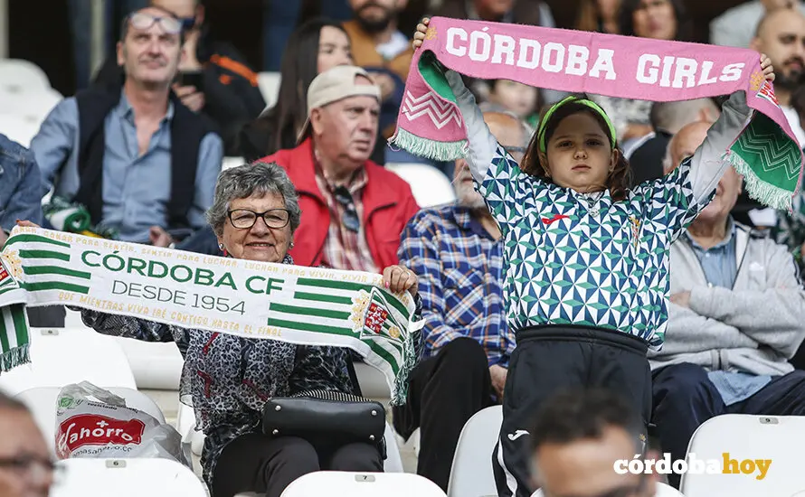 Grada del partido C&oacute;rdoba CF-C&aacute;diz CF
