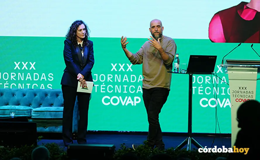 Jon Hern&aacute;ndez en las XXX Jornadas T&eacute;cnicas de Covap FOTO ESVERDE COMUNICACI&Oacute;N
