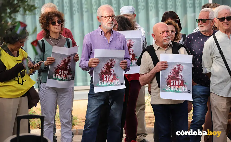 Conmemoraci&oacute;n del 77 aniversario de 'Al Nakba' en C&oacute;rdoba FOTO &Aacute;LVARO SANTOS L&Oacute;PEZ
