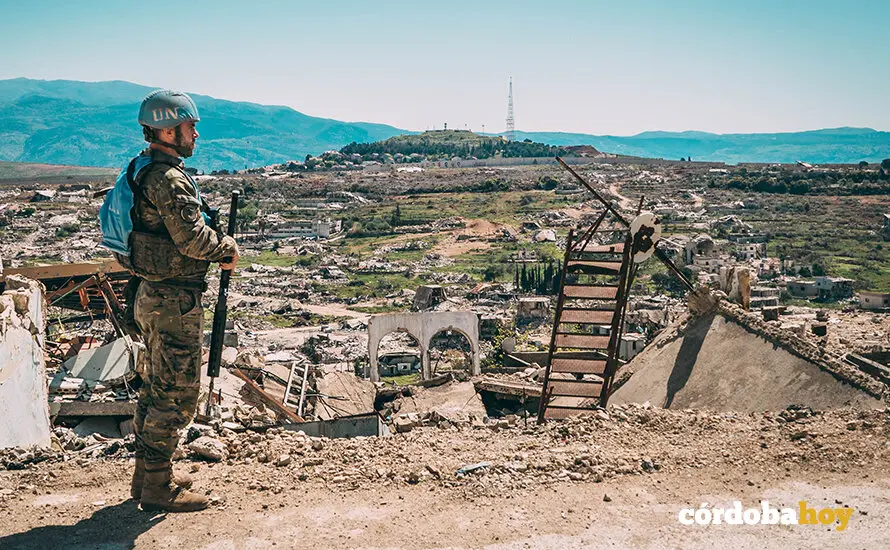 Tercera rotaci&oacute;n del contingente de 'Libre Hidalgo', al mando del general jefe de la Brigada 'Guzm&aacute;n el Bueno' X, Fernando Ruiz FOTO BRI X