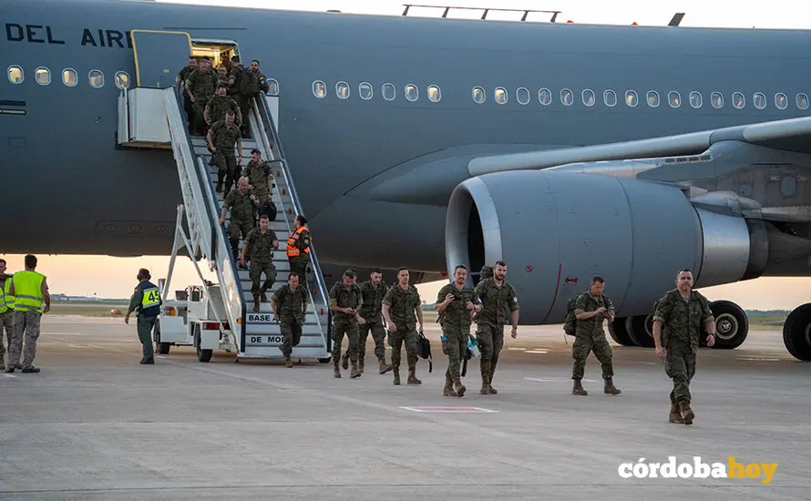 Tercera rotaci&oacute;n del contingente de 'Libre Hidalgo', al mando del general jefe de la Brigada 'Guzm&aacute;n el Bueno' X, Fernando Ruiz FOTO BRI X